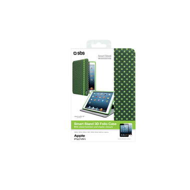 Étui pliant en format portrait pour iPad Mini, iPad Mini 2, iPad Mini 3