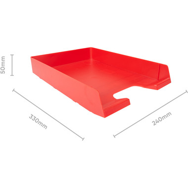 BIELLA Briefkorb Parat-Plast A4/C4 30540045U rot