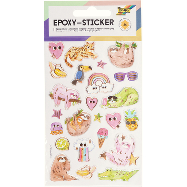FOLIA Epoxy Sticker 10x15cm 16301 Summer