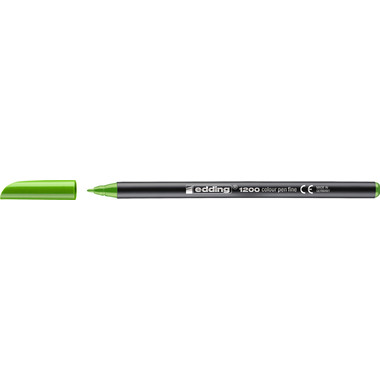 EDDING Penna fibra 1200 0.5-1mm 1200-11 verde chiaro