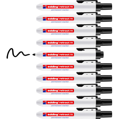 EDDING Permanent Marker 11 1,5-3mm 11-1