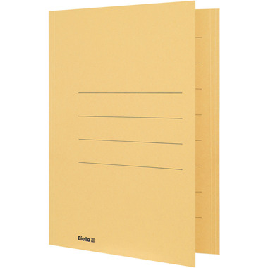 BIELLA Dossier-chemise A4 25040120U jaune 240g/m2 50 pcs.