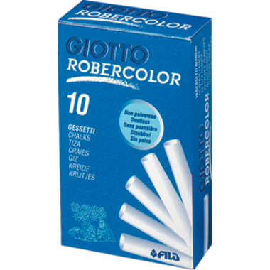 GIOTTO Craie Robercolor 538700 blanc 10 pcs.