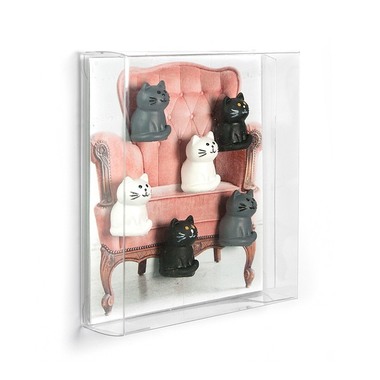 TRENDFORM Aimants CAT FA4618 set de 6 assorti