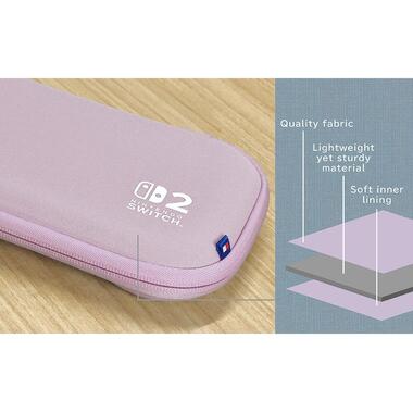 Hori Nintendo Switch 2 Tough Pouch - Lavanda