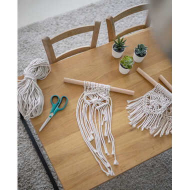 I AM CREATIVE Macrame Rope 6203.04 coffee 2mm, 500g