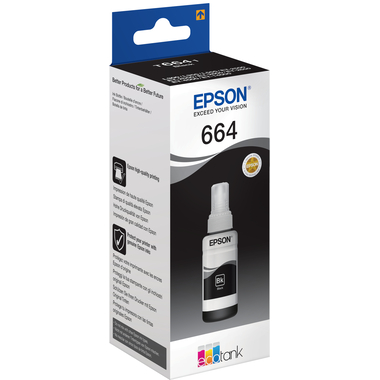EPSON Flacone d'inchiostro 664 nero T664140 EcoTank L355/L555 4000 pagine