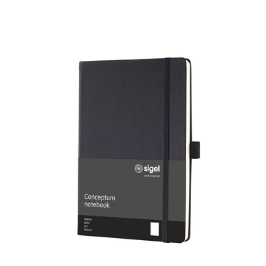 CONCEPTUM Notizbuch A5 CO120 schwarz, blanco 194 Blatt