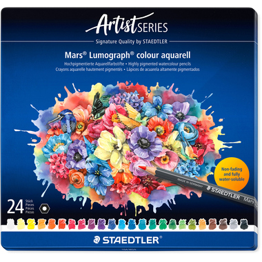 STAEDTLER Crayons de couleur ArtistLine 104M24 assorti 24 pièces
