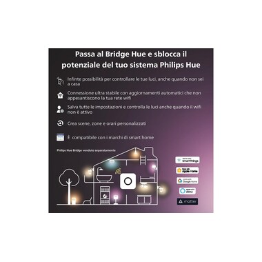 Philips Hue White & Color Ambiance Lightstrip Outdoor 5m Niedervolt