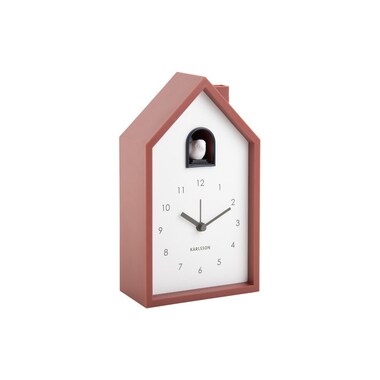 KARLSSON Cuckoo Alarm Clock Red ochre