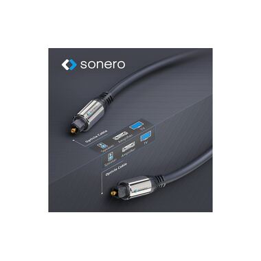 sonero Audio-Kabel Toslink - Toslink 7.5 m