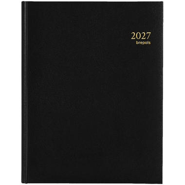 BREPOLS Agenda Timing Lima Kul. 2027 0.136.1256 1W/2S schwarz 17.1x22cm