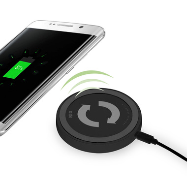 Caricabatterie wireless da tavolo per smartphone