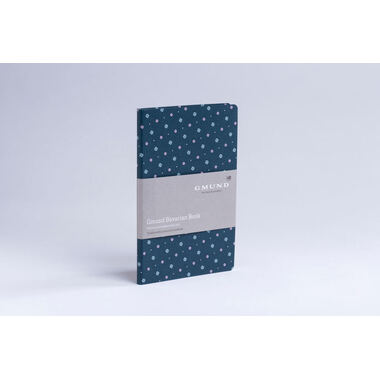 GMUND Carnet Bavarian Book A5 88350284 vertbleu, dots 112 feuil.