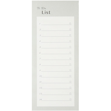 I AM CREATIVE To Do List 9x21cm 4005.37 verde 80 fogli
