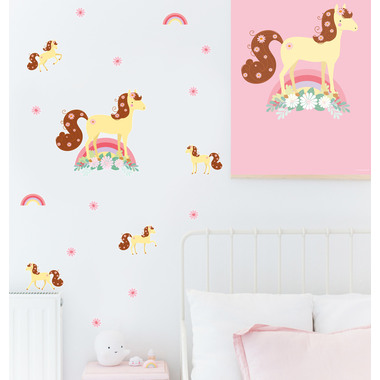 ALLC Wand Sticker WSLHMC01 Pferde 350x500 mm