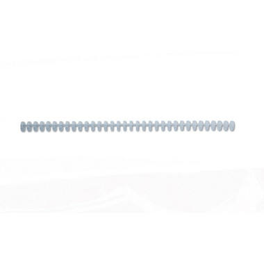 GBC Binderücken 8mm A4 387302E transparent, 34 Ringe 50 Stück