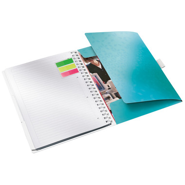 LEITZ Libro spirale WOW A4 46440051 ice blue