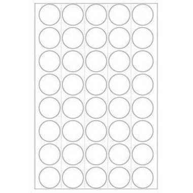 HERMA Etichette rontondo 19mm 2250 bianco 1280 pezzi