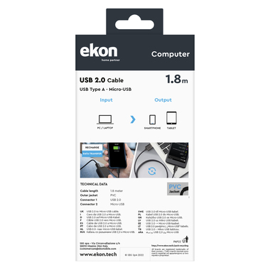USB - Mikro-USB-Kabel | Ekon