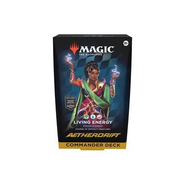 Magic: The Gathering MTG Aetherdrift Commander-Decks Display -EN-