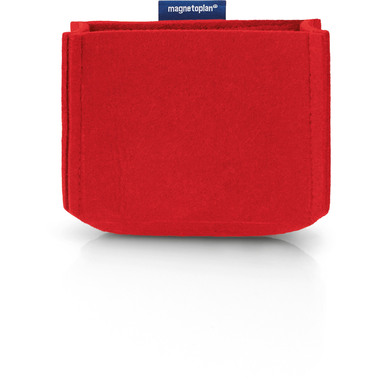 MAGNETOPLAN Portapenne magnetoTray M 1227706 rosso, feltro riciclato