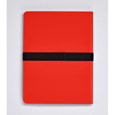 NUUNA Carnet Not White A5 55218 Red,sans réglure,176 p.