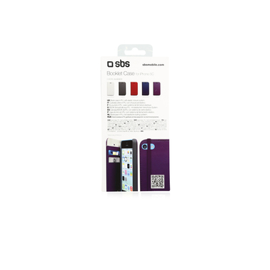 Custodia BOOKLET in formato verticale per iPhone 5C