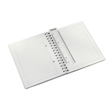 LEITZ Spiralbuch WOW PP A5 4639-00-54 grün 80 Blatt