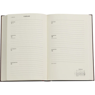 PAPERBLANKS Agenda Wildwood 2026 FD0690-0 1S/2P HOR Maxi SC TE 13.5x21cm