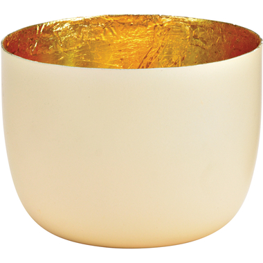 ROOST Windlicht beige 10x8x10cm 10032875 Metall