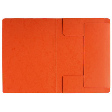 PAGNA Gummizugmappe A4 24007-12 orange 3 Klappen