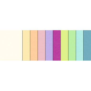 URSUS Carte per disegno blocco A3 2164099SE 130g, pastel 10 fogli