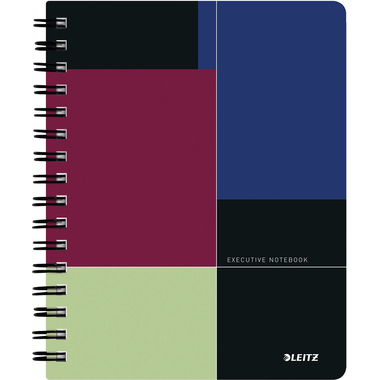 LEITZ Collegeblock Executive PP A5 44570000 coloré ligné