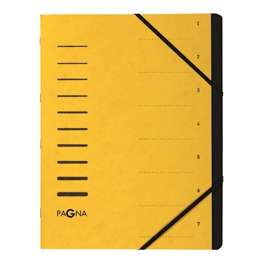 PAGNA Dossier de collection A4 40058-05 jaune 7 pcs.