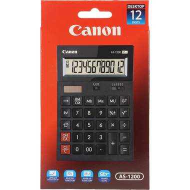 CANON Calculatrice de bureau CA-AS1200 12 chiffres