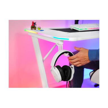 Trust Table de jeu GXT 709W Luminus RGB Blanc