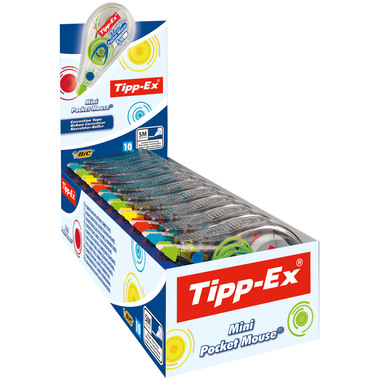 TIPP-EX MiniPocket Mouse 5mmx6m 926397 blanc