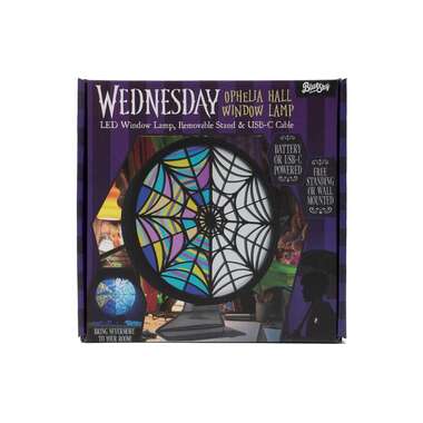 Thumbs Up! Wednesday Fensterlampe im Design von Ophelia Hall