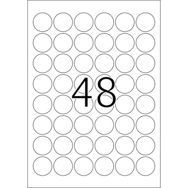HERMA Marcatori 13mm 1869 nero 240 pz.