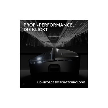 Logitech Souris de gaming Pro X Superlight Dex Noir