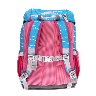 FUNKI Kinder-Rucksack türkis 6025.002 Funny Whale A4 PLUS