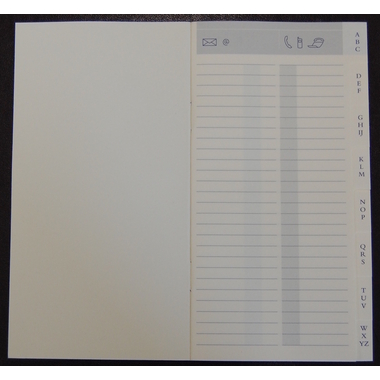 BREPOLS Adressregister chamois 0.797.9900 16 Seiten 714/716