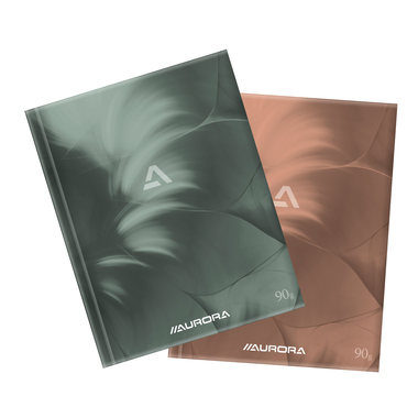 AURORA Notizbuch A5 496MQ5 kariert