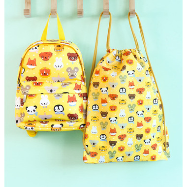 ALLC Kleiner Rucksack Animal Friend BPAFYE85 23.5x30x10cm