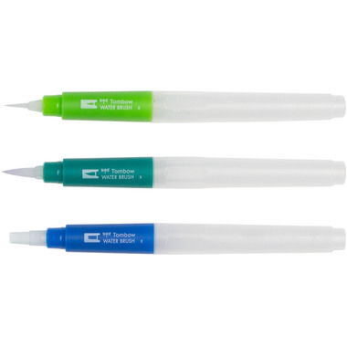 TOMBOW Wassertankpinsel WB-3P Set, 3 Stück