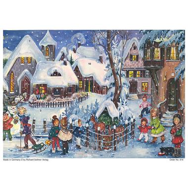 SELLMER Adventskalender A4 814 Es schneit