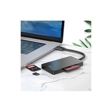 onit Card Reader External USB-C 3-in-1
