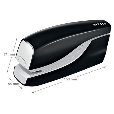 LEITZ Agrafeuse electron. NeXXt 5566 5566-10-95 noir 10 feuilles